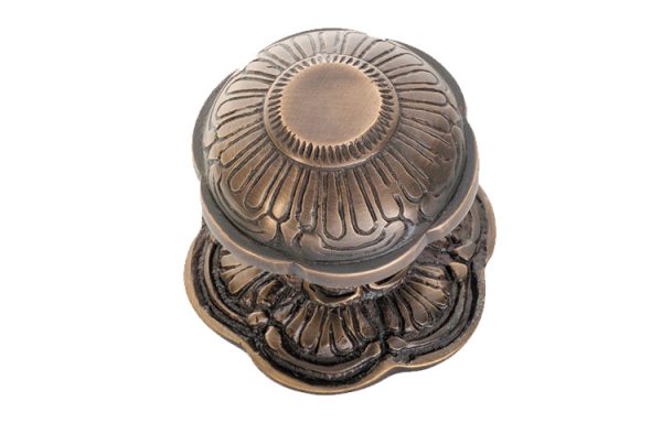 Brass Knob Cast – 80 mm