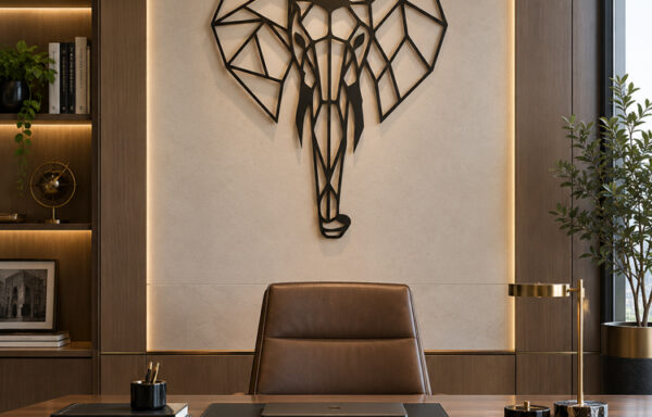 Modern Wall Art – Elephant