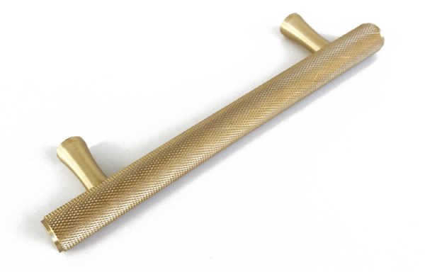Brass Knurled Cabinet Pull