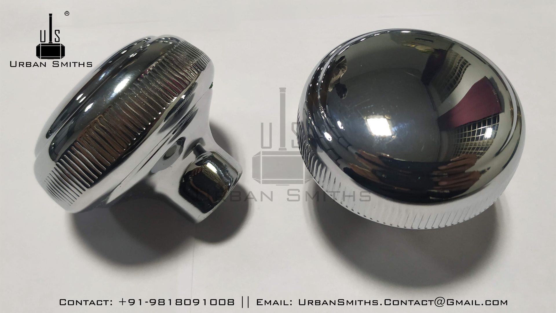 Brass Milled Edge Knob